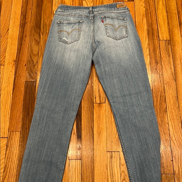 Women's Levi’s  Blue Jeans Size 12 5- Pocket Double Button Zipper Front - Picture 7 of 11